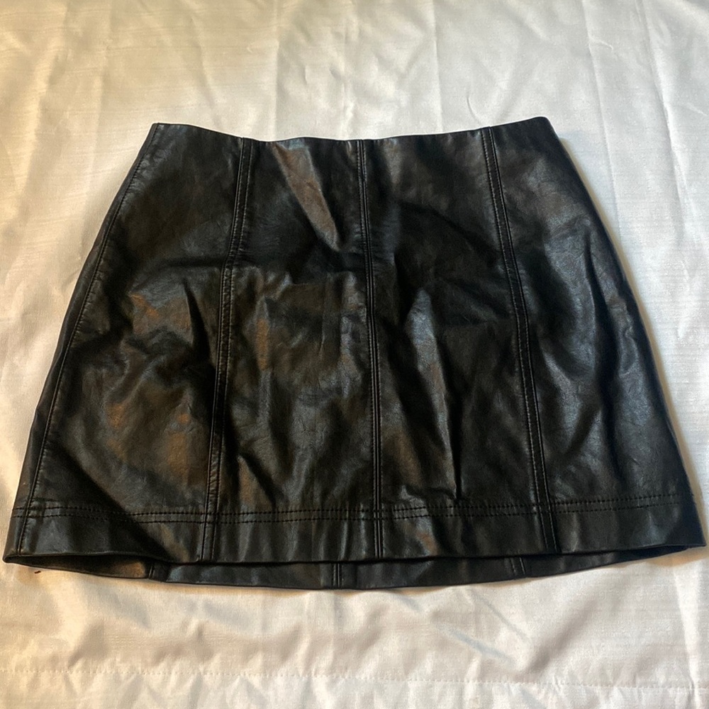 Target Leather Mini Skirt